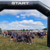 The Menzies team at the september topic of cancer tough mudder.